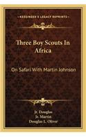 Three Boy Scouts in Africa