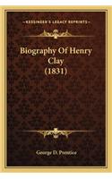Biography of Henry Clay (1831)