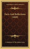 Facts And Reflections (1849)