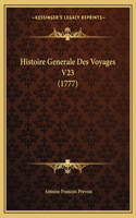 Histoire Generale Des Voyages V23 (1777)
