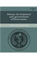 Human Development and Government Effectiveness