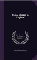 Social Studies in England