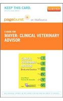 Clinical Veterinary Advisor - Elsevier eBook on Vitalsource (Retail Access Card): Birds and Exotic Pets
