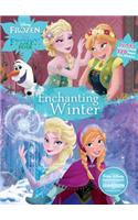 Disney Frozen Enchanting Winter: Jumbo Coloring Book Plus Stickers