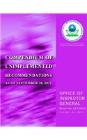 Compendium of Unimplemented Recommendations as of September 30, 2012: (English)