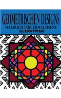 Geometrischen Designs Malbuch Fur Erwachsene