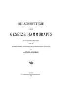 Keilschrifttexte der Gesetze Hammurapis