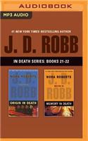 J. D. Robb: In Death Series, Books 21-22: Origin in Death, Memory in Death