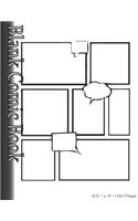 Blank Comic Book Pages-Blank Comic Strips-7 Panels, 8.5"x11",100 Pages: Create Your Own Comics With Blank Multi Panels Drawing Paper