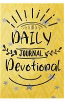 Daily Journal Devotional: Blank Prayer Journal
