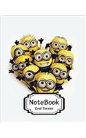 Notebook Minion Heart