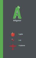 Alphabet Notebook Letter 