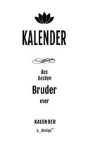 Kalender für Brüder / Bruder