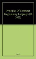 Principles Of Computer Programming Language (Hb 2023)