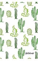 Notebook: Lined Notebook with Cactus Cover Cool Journal, Unique Diary, Bullet Journal, for Writing - 130 Pages - 6 x 9