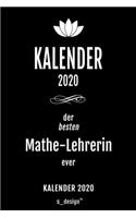 Kalender 2020 für Mathe-Lehrer / Mathe-Lehrerin