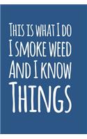 This is What I Do, I Smoke Weed and I Know Things. Cannabis Review Journal