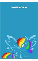 Rainbow Dash Notebook