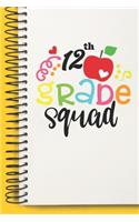 12 th Grade Squad Gift Team A beautiful personalized