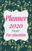 Planner 2020 for education