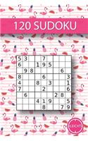 120 Sudoku: 120 leichte Sudoku I Ideal für zwischendurch I geeignet für Kinder I toller Zeitvertreib für lange Reisen I Größe ca. Din A5 I