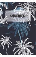 Windhoek: Ruled Travel Diary Notebook or Journey Journal - Lined Trip Pocketbook for Men and Women with Lines