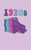 1970s Roller Skates Notebook