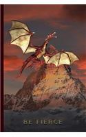 Be Fierce: Dot Grid Journal