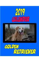 2019 Calendar Golden Retriever