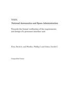 Towards the Formal Verification of the Requirements and Design of a Processor Interface Unit