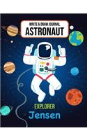 Write & Draw Astronaut Explorer Jensen