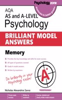 AQA Psychology BRILLIANT MODEL ANSWERS: Memory: AS and A-level