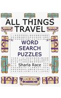 All Things Travel Word Search Puzzles