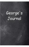 George Personalized Name Journal Custom Name Gift Idea George