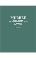 Murree Bullet Journal, Bad Penny, Dot Grid Notebook, 8.5 X 11, 120 Pages