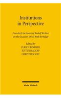 Institutions in Perspective