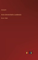 Acta Universitatis Lundensis