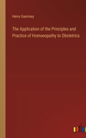 Application of the Principles and Practice of Homoeopathy to Obstetrics