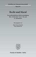 Recht Und Moral