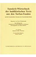 Sanskrit-Worterbuch Der Buddhistischen Texte Aus Den Turfan-Funden. Lieferung 15