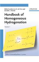 Handbook of Homogeneous Hydrogenation, 3 Volume Set