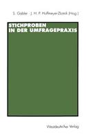 Stichproben in Der Umfragepraxis