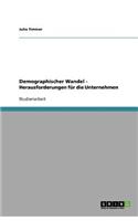 Demographischer Wandel - Herausforderungen für die Unternehmen