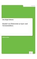 Handel von Elektrizität an Spot- und Terminmärkten