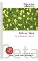 Rain on Lens: (English)