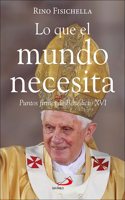 Lo que el mundo necesita: Puntos firmes de Benedicto XVI