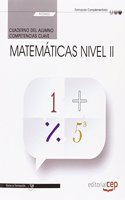 Cuaderno del alumno. Competencia clave. Matematicas Nivel II (FCOV23). Certificados de profesionalidad