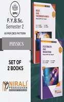 BSc Physics - FY Semester 2 - As Per SPPU's CBCS Pattern [HEAT AND THERMODYNAMICS (Paper 1) , ELECTRICITY AND MAGNETISM (Paper 2)]