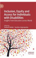 Inclusion, Equity and Access for Individuals with Disabilities