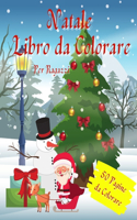 Natale Libro da Colorare per Ragazzi.